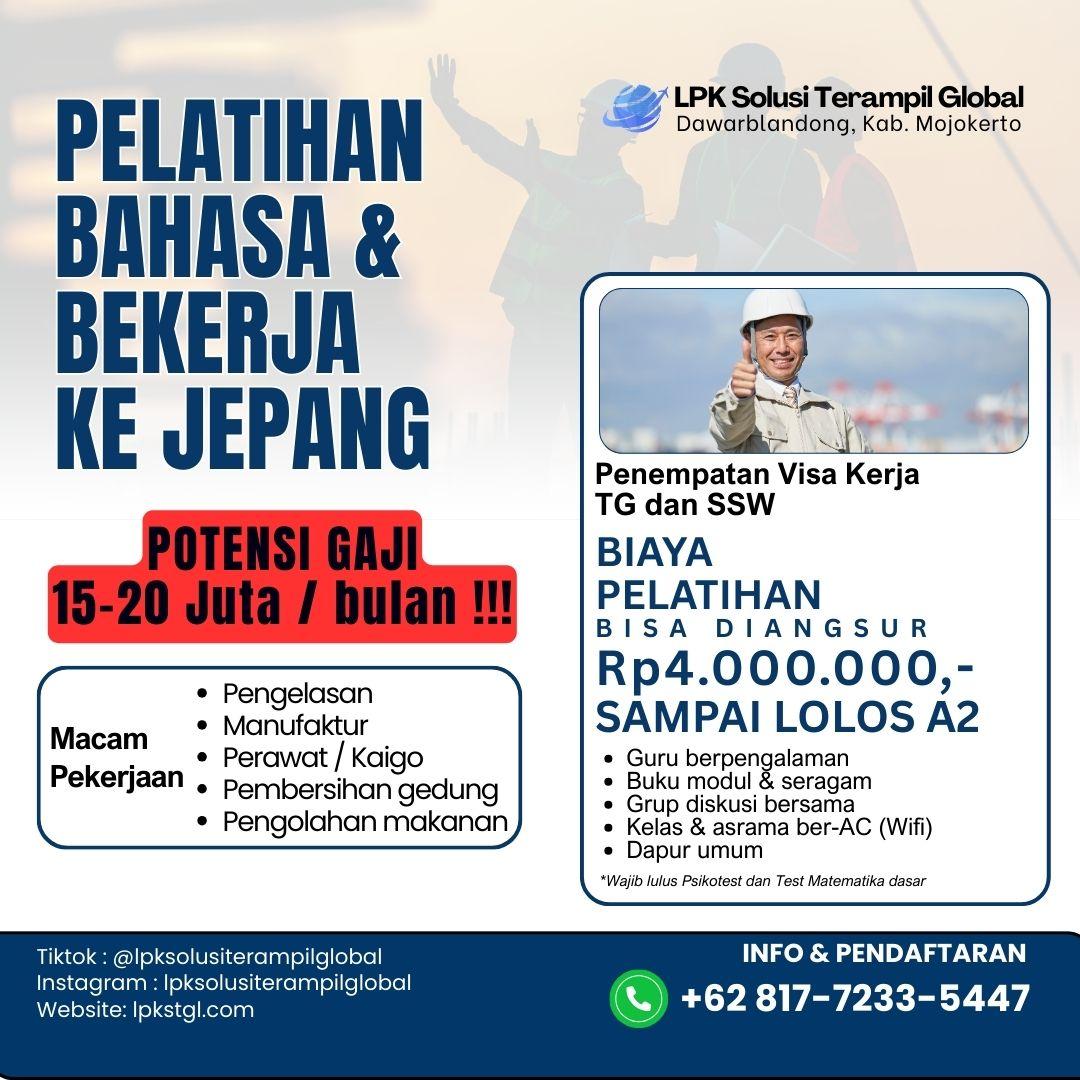 Kelas Bahasa Magang Jepang & TG Jepang